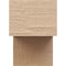 Ekena Millwork 4in. W x 6in. H x 32in. L Chapel Hill Woodgrain TimberThane Rafter Tail, Primed Tan RFTUR04X06X32CHPRCPR - alternate 2